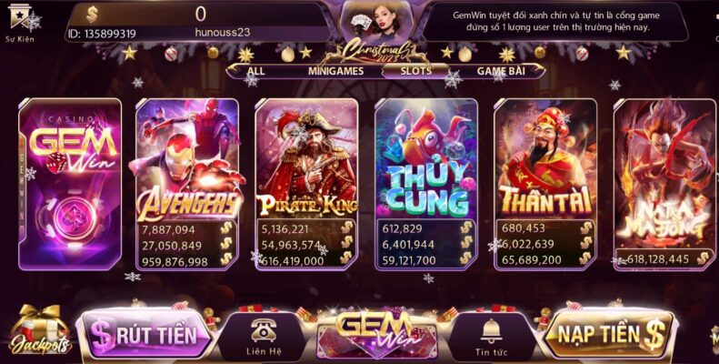 Nổ Hũ Gemwin - Cổng game nổ hũ đẳng cấp số 1